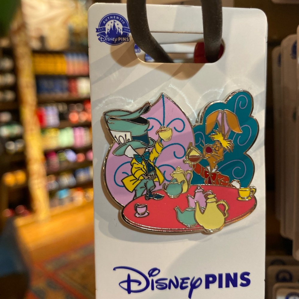 Alice in Wonderland Mad Hatter and March Hare Disney Pin